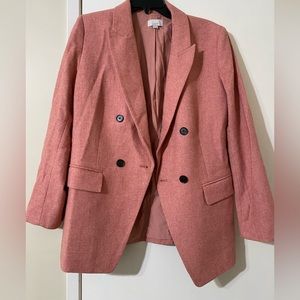 Soft pink blazer